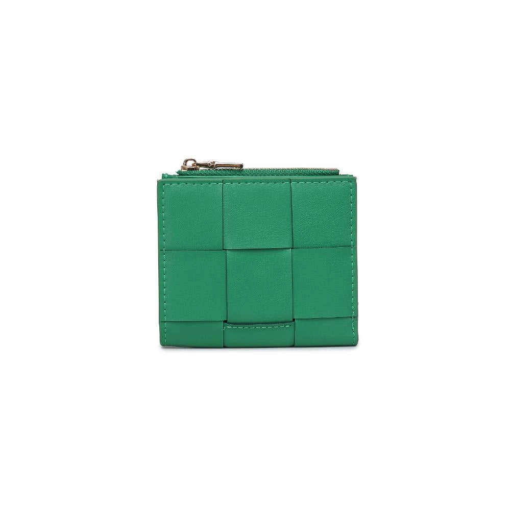 Amelia Woven Card Holder in Kelly Green by Urban Expressions