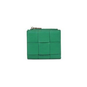 Amelia Woven Card Holder in Kelly Green by Urban Expressions