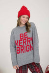 Be Merry & Bright Crewneck Pullover Sweater