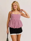Penelope Graceful Midi Skirt With Side Slit and Bow in Raspberry Truffle