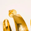 Romee 18K Classic Gold Hoop Earring
