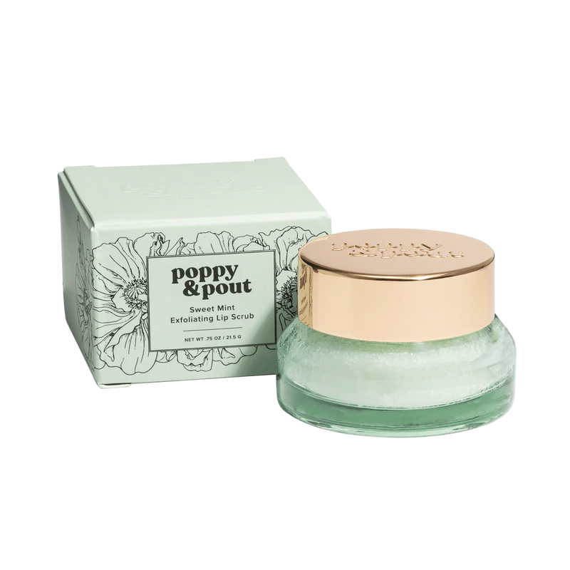 Poppy & Pout Exfoliating Lip Scrub in Multiple Flavor Options