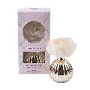 Sweet Grace Mercury Vase Flower Diffuser