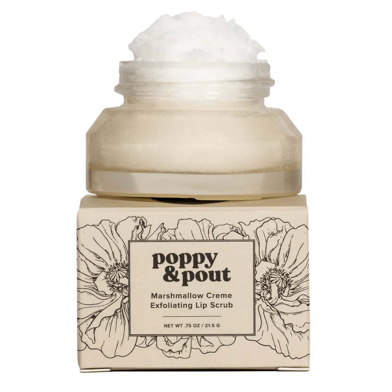 Poppy & Pout Exfoliating Lip Scrub in Multiple Flavor Options