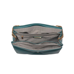 Ribbon Crossbody Bag in Emerald by Urban Expressions
