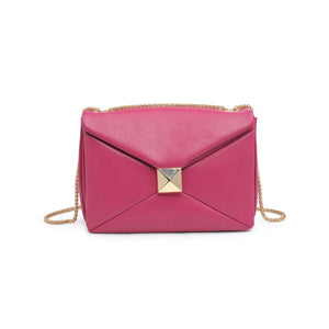 Ribbon Crossbody Bag in Magenta by Urban Expressions