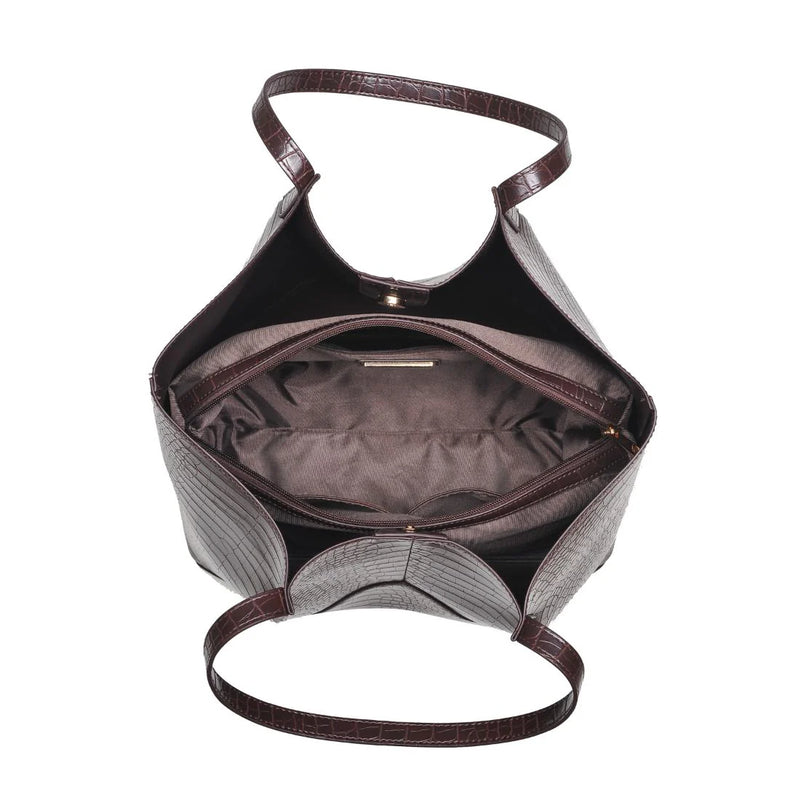 Vita Tote in Chocolate by Urban Expressions