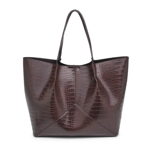 Nessa Shoulder Bag in Chocolate by Urban Expressions