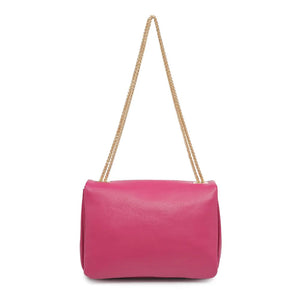 Ribbon Crossbody Bag in Magenta by Urban Expressions