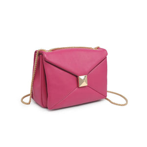 Ribbon Crossbody Bag in Magenta by Urban Expressions
