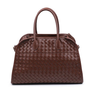 Rhonda Woven Tote in Chocolate Urban Expressions