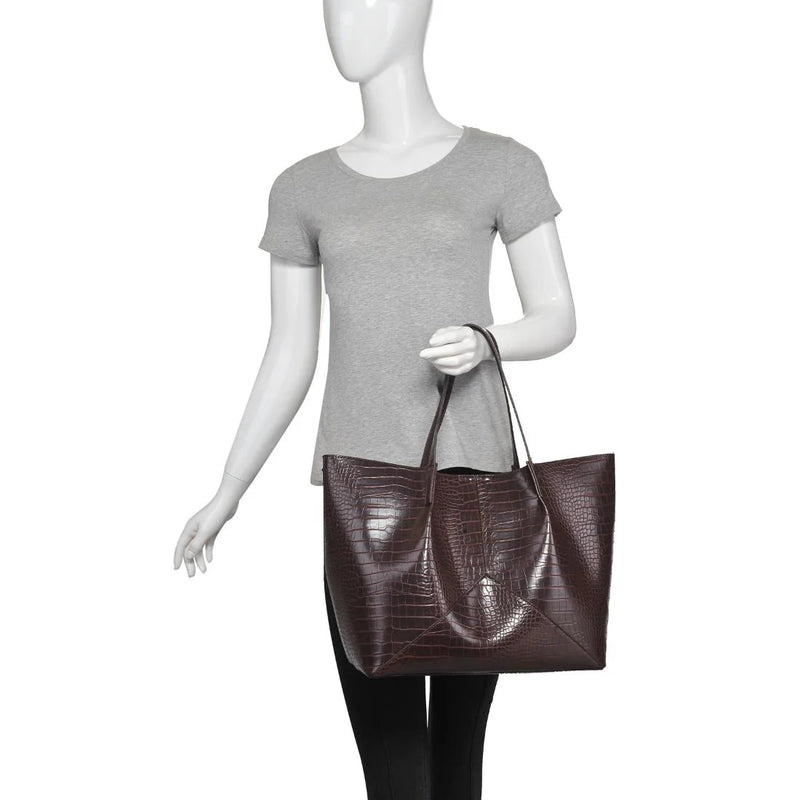Vita Tote in Chocolate by Urban Expressions