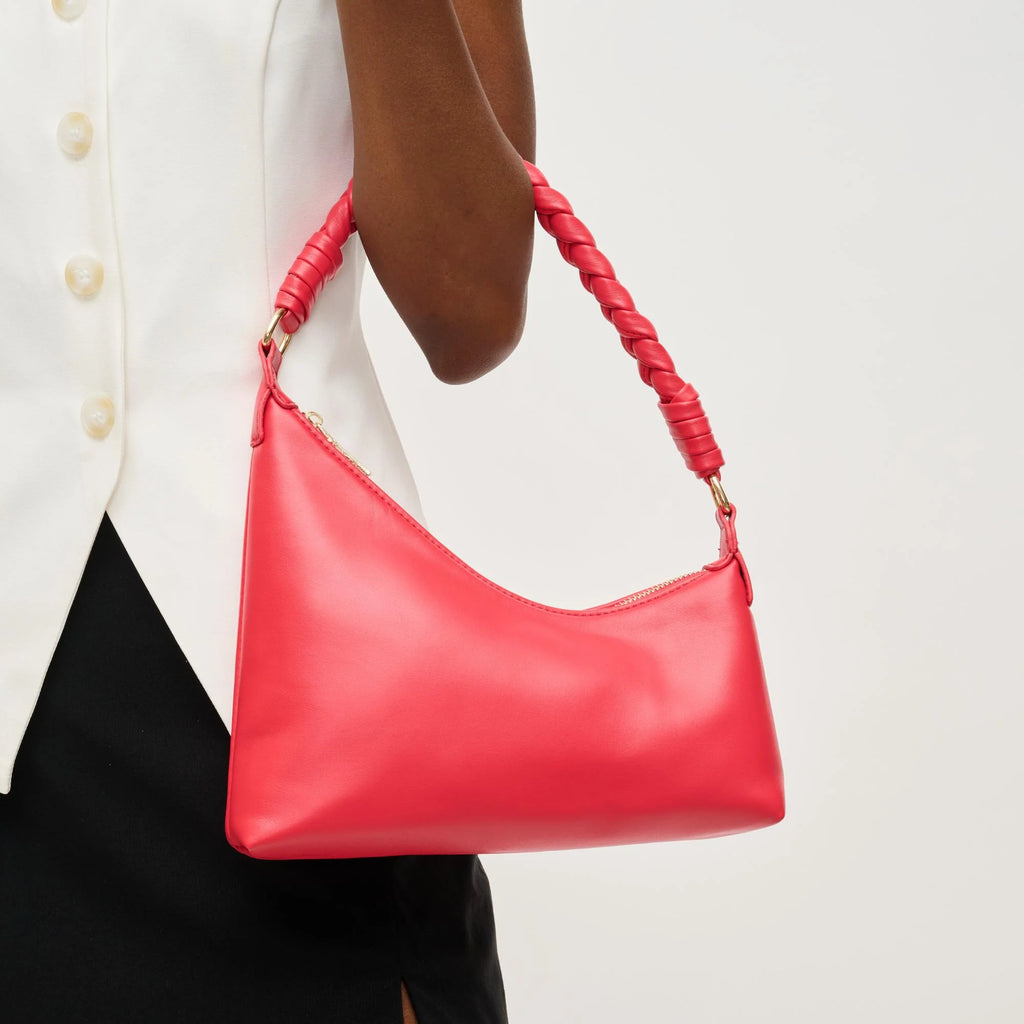 Taylor Asymmetrical Clutch in Coral by Urban Expressions
