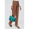 Ribbon Crossbody Bag in Emerald by Urban Expressions