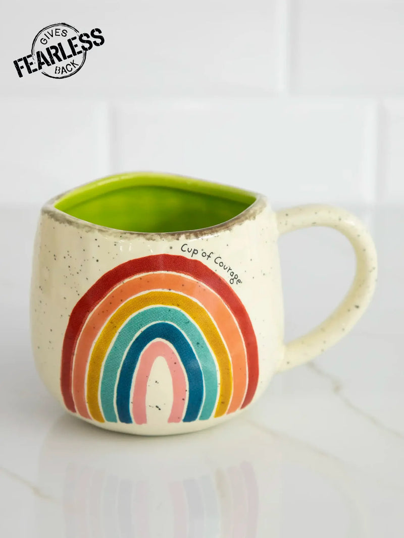 Artisan Mug Cup of Courage by Natural Life