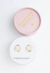 Opulence Opal Studs in Iridescent Ivory by Starfish Project