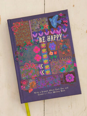 5 Year Be Happy Journal By Natural Life