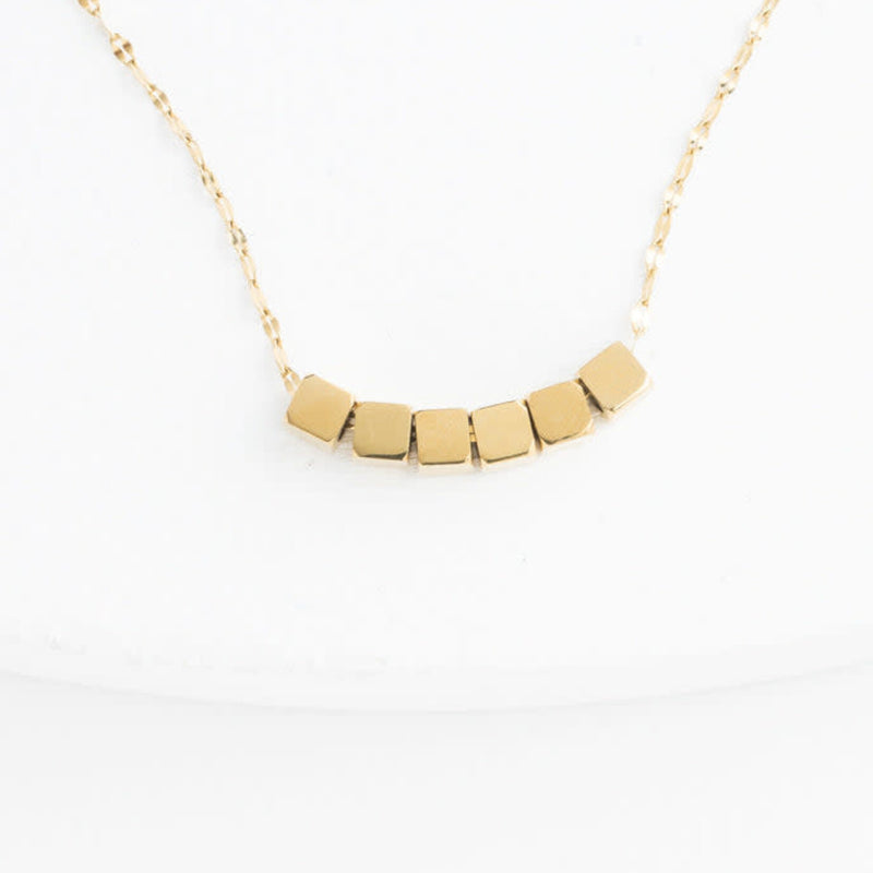 Zang Gold Block Necklace by Starfish Project