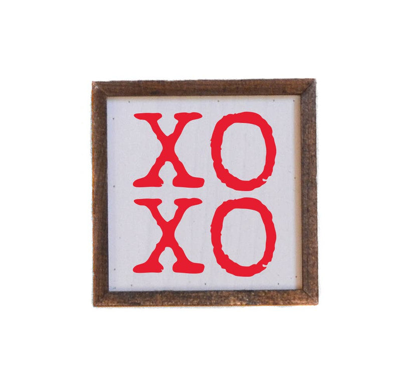 XOXO Wooden Sign