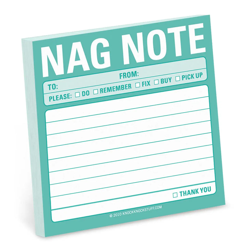 Nag Note Sticky Notes