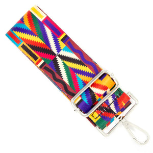 Bag Straps in Various Colors and Patterns