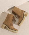 Jamie Military Boot in Camel