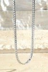 Luminous Brass Metal Snake Chains in Gold or Silver