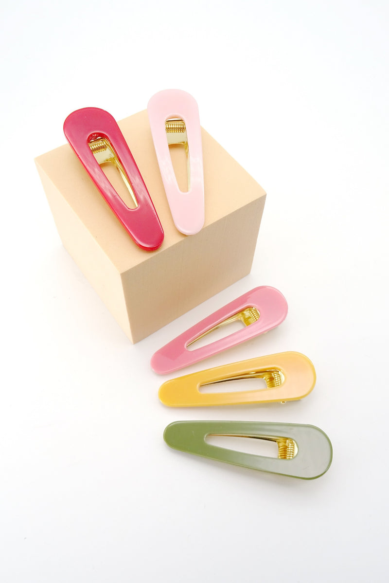 Acrylic Hair Clips