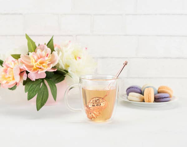 Rose Gold Pineapple Tea Infuser