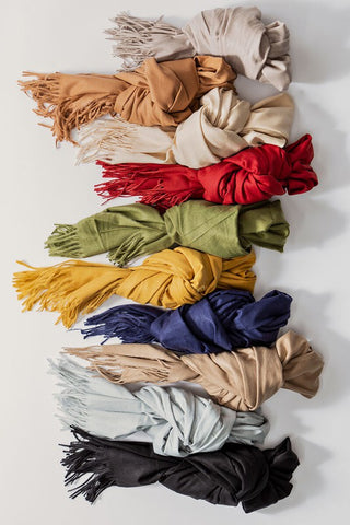 Cashmere Blend Beanies in Various Colors