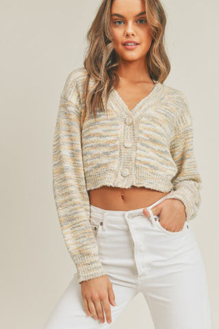 Jocelyn Chunky Knit Striped Sweater