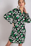 Ivy Floral Print Wrap Dress by Bucketlist