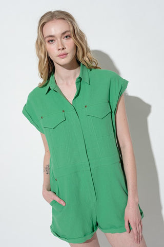 Lizzy Cotton Maxi Shirt Dress by Blu Ivy