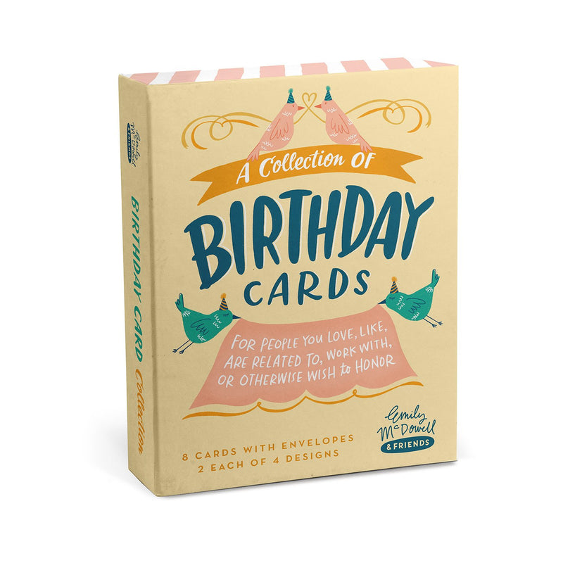 Box of 8 Birthday Cards