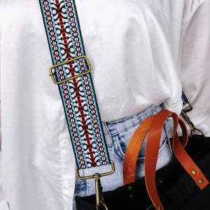Bag Straps in Various Colors and Patterns