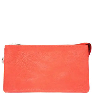 Stefani Wristlet With Crossbody Option in Various Color Choices
