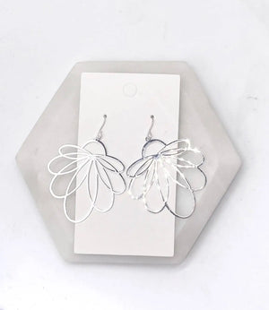 Silver Loopy Earrings