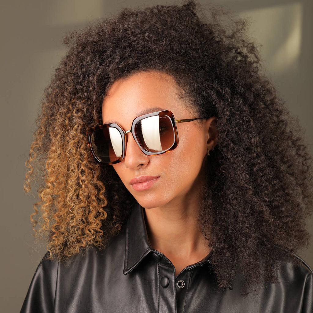 Lulu Women's Sunglasses in Tortoise by Freyrs Eyewear