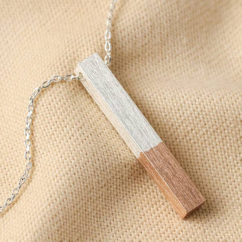 Circle Pendant Necklace in Gold or Silver
