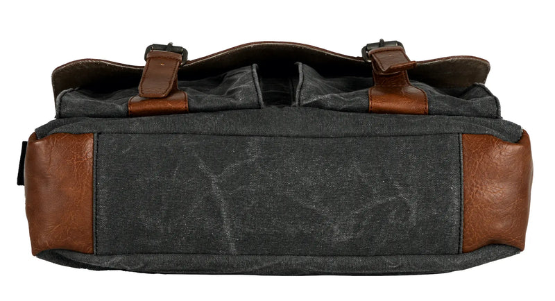 Aldrich Messenger Bag Made With Up-Cycled Materials