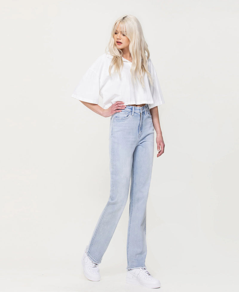 Sea of Love 90's Vintage Stretch Straight Leg Jean by Flying Monkey