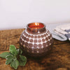 Sweet Grace Purple Polka Dot Candle