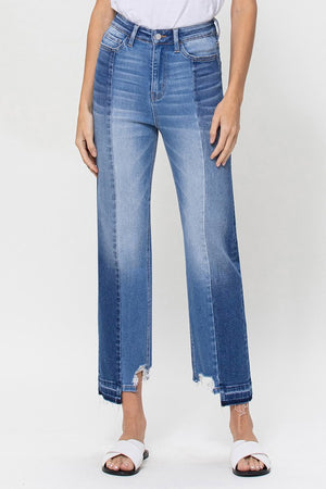 The Spring of Line High Rise Crop Jean by Flying Monkey