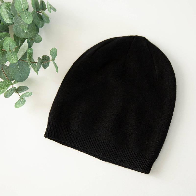 Cashmere Blend Beanies in Various Colors