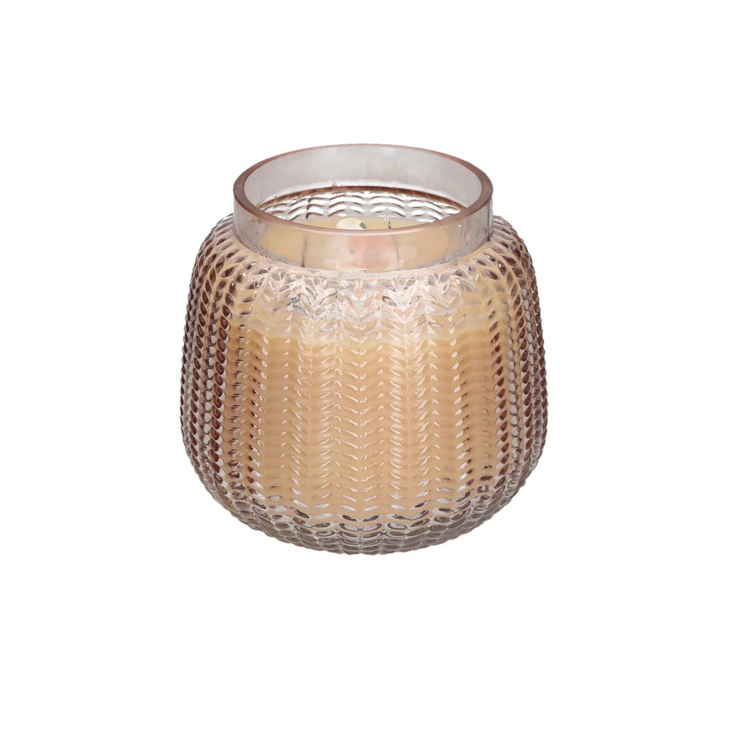 Sweet Grace Etched Glass Collection Candle #034
